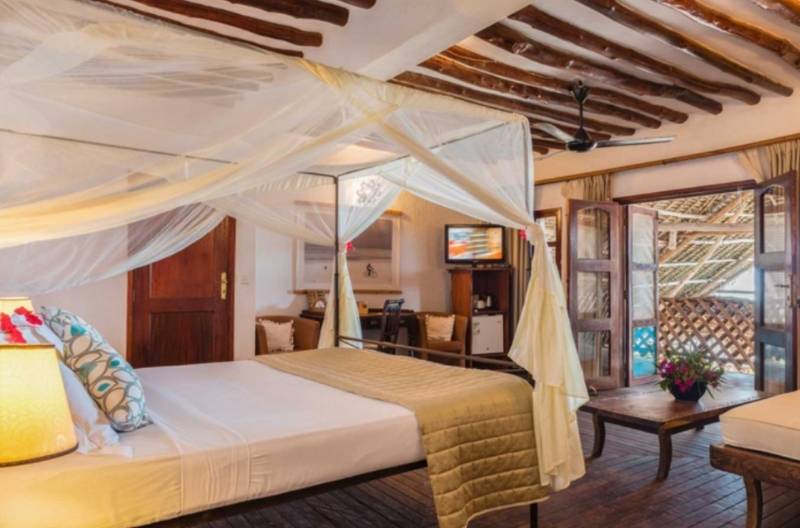 Villa Kiva : les chambres de l'hôtel en Tanzanie